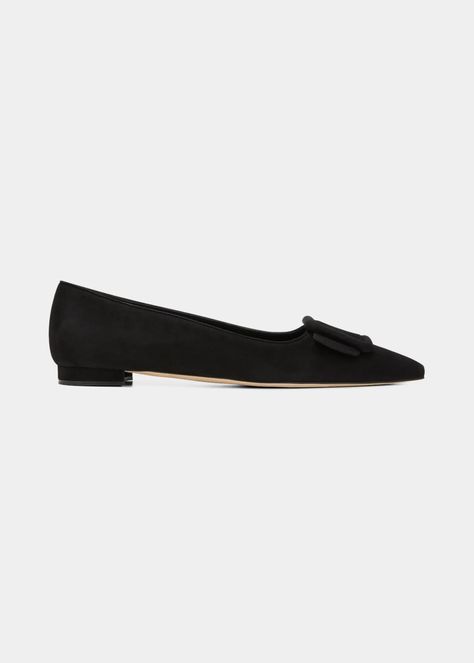 Manolo Blahnik Maysale, Manolo Blahnik Flats, Ballerina Flats, Mode Inspiration, Bergdorf Goodman, Manolo Blahnik, Top Designers, Tops Designs, Loafers