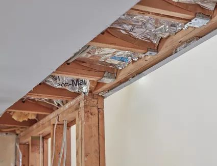 Load Bearing Wall Ideas Open Concept, Removing Load Bearing Wall, Half Wall Staircase, Load Bearing Wall Ideas, Taking Out A Wall, Load Bearing Beam, Remove Wall, Wall Removal, Garage To Living Space