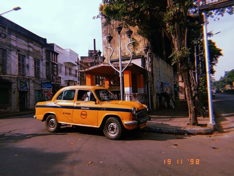 Yellow taxi means Kolkata Aesthetic Kolkata, Taxi Aesthetic, Painting References, Yellow Taxi, Face Skin Care, Face Skin, Kolkata, Rolls, Skin Care