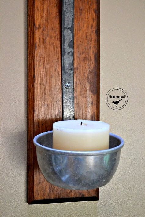 Hometalk :: Vintage Ladle Candle Holder DIY Ladle Candle Holder, Fork Crafts, Alfresco Designs, Diy Upcycling, Deco Originale, Ideas Hogar, Primitive Crafts, Primitive Decor, Kitchen Makeover