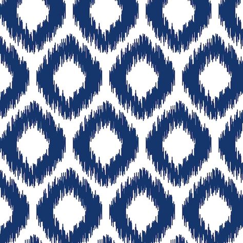 Free vector abstract ikat style pattern ... | Free Vector #Freepik #freevector #ikat #fabric-pattern #textile-pattern #print-pattern Ikat Pattern Design, Ikkat Designs Ikat Pattern, Ikkat Prints Pattern, Tenun Pattern, Dark Folklore, Ikkat Pattern, Ethnic Print Pattern, Random Prints, Ikat Art