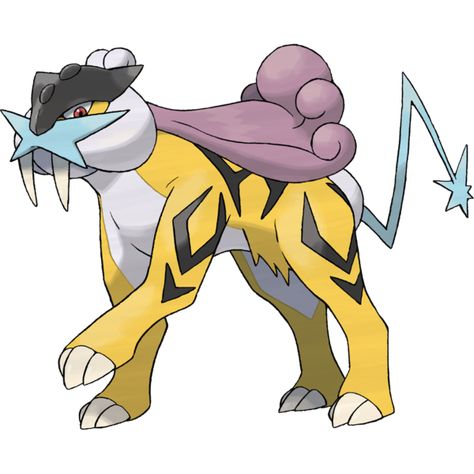 Thunder Pokemon, Raikou Pokemon, Entei Pokemon, Pokemon Website, Cat Pokemon, Pokemon Heart Gold, Pokemon Original, Pokemon Official, Pokemon Sketch