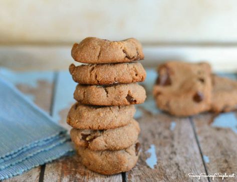 Gluten Free Chocolate Chip Cookies Recipe *Can be Made with Yacon Syrup #glutenfree #grainfree #yacon Yacon Syrup Recipes, Gluten Free Chocolate Chip Cookies Recipe, Basic Cookie Dough Recipe, Yacon Syrup, Soft Gingerbread Cookies, Fudge Cookies, Gluten Free Chocolate Chip Cookies, Chocolate Chip Cookies Recipe, Gluten Free Chocolate Chip