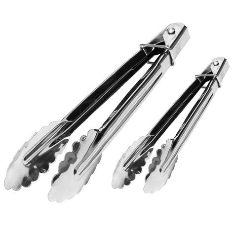 [Visit to Buy] 1PC Stainless Steel Buffet Salad Bread Food Tongs Clip Kitchen Clamp Serving IUT6524 #Advertisement Bar Utensils, Serving Bar, Salad Tongs, Kitchen Tool Set, Food Tongs, Bbq Kitchen, Serving Tongs, Tongs Kitchen, Food Clips