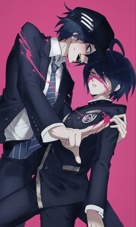 Pregame Shuichi, Shuichi Saihara, Danganronpa Game, Danganronpa 3, Danganronpa V3, Danganronpa Characters, Anime Kawaii, Danganronpa, Detective