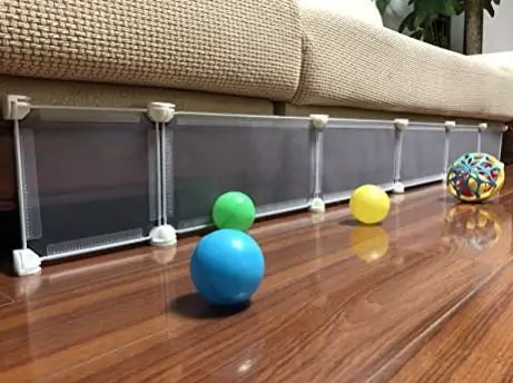 Block Pets From Under Bed, Block Off Under Bed, Diy Under Bed Blocker, Under Couch Blocker Diy, Dyi Couch, Under Bed Blocker, Under Couch Blocker, Dog Barrier, Block Area