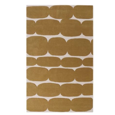 LOOMY Hand-Tufted Wool Yellow/Ivory Area Rug | Perigold Road Rug, Office Lounge, Spec Sheet, Brick Road, Yellow Brick Road, Natural Fiber Rugs, Cotton Area Rug, Ivory Area Rug, Area Rug Sizes