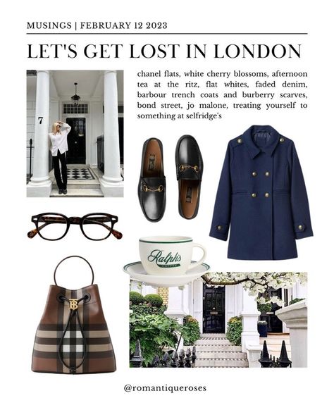 London Chic Style, London Moodboard Aesthetic, London Rich Aesthetic, Rich Grandma Aesthetic, London Fashion Aesthetic, London Moodboard, London Aesthetic Outfits, Moodboards Aesthetic, London Fits