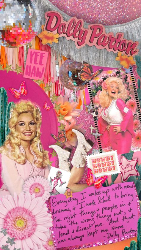 Dolly Parton Dolly Parton Screensaver, Dolly Parton Color Palette, Dolly Parton Room Ideas, Dolly Parton Wreath, Dolly Parton Barbie, Dolly Parton Christmas Wallpaper, Dolly Parton Aesthetic Pink, Dolly Wallpaper Iphone, Dolly Parton Phone Wallpaper