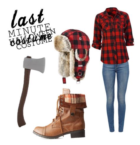 Lumber Jack Costumes, Lumberjack Costume Female, Hillbilly Costume, Lumberjack Halloween, Lumberjack Outfit, Lumberjack Costume, Last Minute Costume, Lumber Jack, Diy Costumes Women