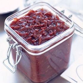 Red Onion Jam Recipe | Chelsea Sugar Red Onion Marmalade, Onion Jam Recipe, Red Onion Jam, Ploughmans Lunch, Marmalade Recipe, Onion Jam, Bbc Good Food Recipes, Chutney Recipes, Red Food