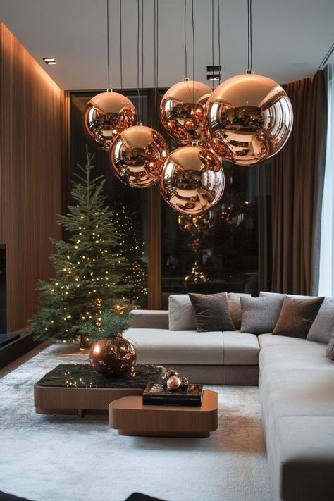 21 Cozy Christmas Decor Ideas for Small Apartments 22 Loft Christmas Decor, Condo Christmas Decor, Small Apartment Christmas Decor Ideas, Small Apartment Christmas Decor, Small Apartment Christmas, Holiday Interior Design, Apartment Christmas Decor Ideas, Ideas For Small Apartments, Apartment Christmas Decor