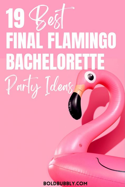 flamingo bachelorette party Flamingle Bachelorette Party, Final Flamingle, Flamingo Party Favors, Flamingle Bachelorette, Flamingo Bachelorette Party, Planning A Bachelorette Party, Flamingo Bachelorette, Bachelorette Pool Party, Pink Bachelorette