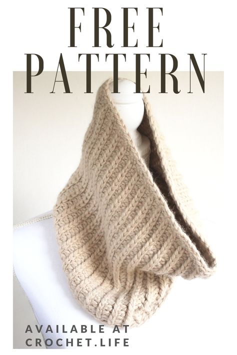 Bulky Cowl Crochet Pattern, Crochet Cowl With Buttons, Free Cowl Patterns, Neck Scarf Crochet Pattern Free, Crochet Neck Gaiter, Cowell Scarf Crochet Pattern Free, Neck Warmer Crochet Pattern Free, Crochet Neck Warmer Free Pattern, Crochet Neck Scarf