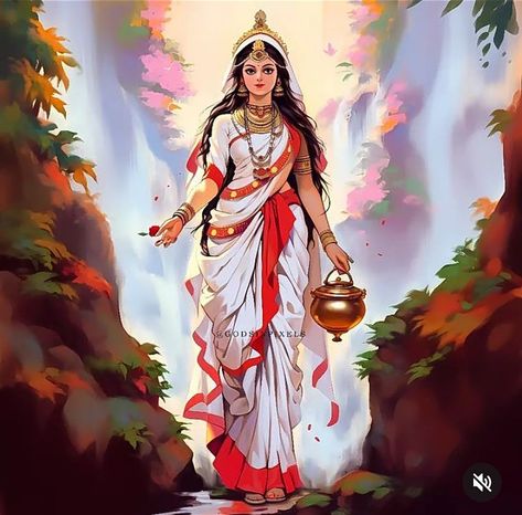 Brahma Charini Maa, Mata Brahmacharini Images, Bhramacharini Devi Images, Maa Brahmacharini Drawing, Maa Bhramacharini Images, Brahmacharini Maa Images, Brahmacharini Devi Images, Parvathi Devi Images, Navarathri Devi Images