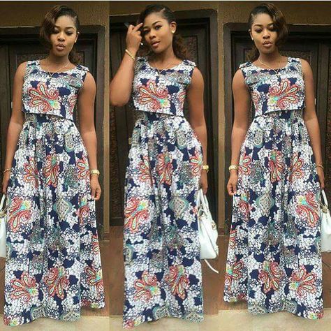 Skirt n top Flare Long Gown, Trending Ankara Styles, Wedding Asoebi, Ankara Crop Top, Woman Crush Wednesday, African Couture, Kitenge Fashion, Kente Styles, Ankara Gown Styles