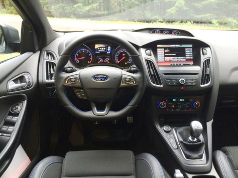 Ford Focus RS (2016). Photo taken in Sweden, 2016. © Eric Lund. Ford Focus Rs Interior, Ford Focus Interior, Ford Focus Rs 2016, Ford Focus Sedan, Diy Mechanical Keyboard, Ford Focus Rs, Focus Rs, Positive Thought, Panel Discussion