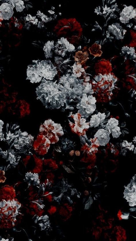 Blue Flower Wallpaper, Dark Flowers, Dark Wallpaper Iphone, Flower Phone Wallpaper, Black Aesthetic Wallpaper, Pastel Wallpaper, Aesthetic Collage, Find Picture, Wallpapers Vintage