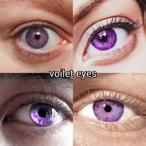 what is the colour of your eyes? ♡ follow @jeonrencia for more! 🍂 ✧₊˚. Brown Eye Types, Violet Eyes Aesthetic, Fantasy Eye Color, Purple Eye Color, Blue Brown Eyes, Lilac Eyes, Two Colored Eyes, Contact Ideas, Different Eye Colors