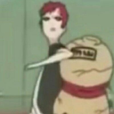 Anime Paused Moments, Naruto Paused Moments, Naruto Low Quality Pics, Gaara Funny, Never Pause Naruto, Gaara Icon, Naruto Low Quality, Naruto Funny Moments, Cursed Anime