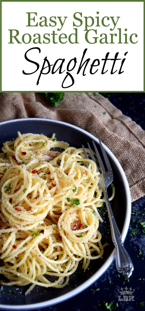 Roasted Garlic Recipes Meals, Pasta With Roasted Garlic, Roasted Garlic Noodles, Uses For Roasted Garlic, What To Do With Roasted Garlic, Spicy Garlic Pasta, Roasted Garlic Recipes Dinners, Roasted Garlic Uses, Recipes With Roasted Garlic