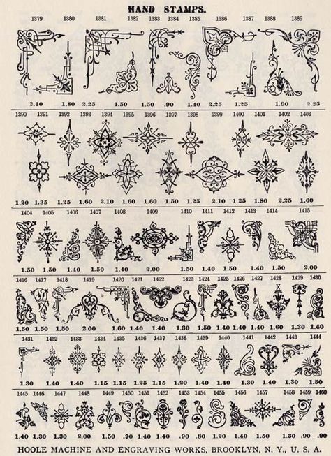 Old Patterns Vintage, Victorian Ornaments Design, Ornamental Tramp Stamp, Victorian Pattern Design, Engraving Patterns, Arte Doodle, Handpoke Tattoo, Ornament Drawing, Old Book