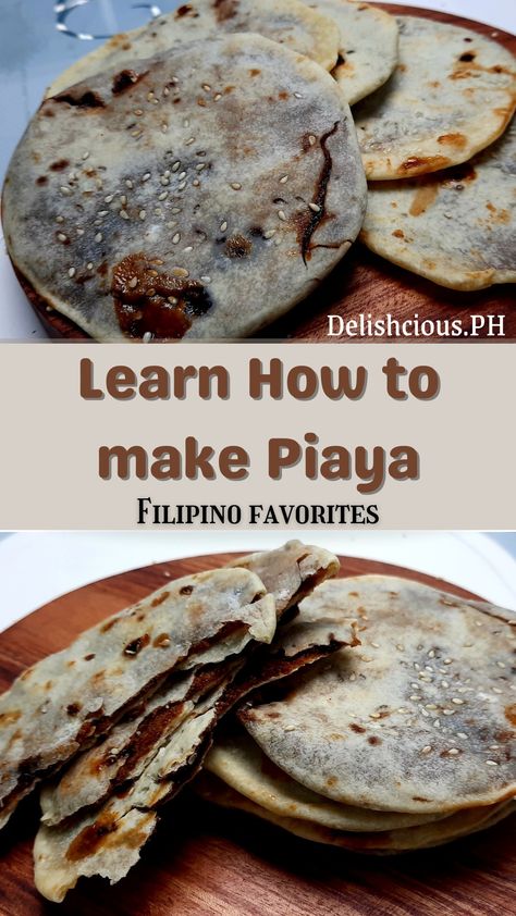 Fuccashia Bread Recipe, Piaya Recipe, Povatetsa Bread Recipe, Ube Hopia Recipe, Recipes Using Ube Halaya, Monay Filipino Bread Recipe, Ube Recipes, How To Make Dough, Dough Ingredients