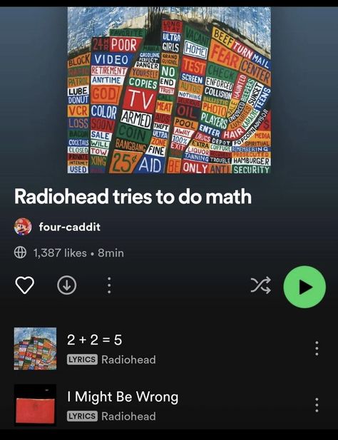 #meme #lol #bruh #radiohead #cantdomath #2+2 #memesdaily #memesforlife #lmao #💀 #real #math #silly #goofy #haha #hahahaha #random Radiohead Banner Discord, Radiohead Memes Funny, Radiohead Pfp, Thom Yorke, Silly Goofy, Totally Me, Music Memes, Radiohead, I Love Music