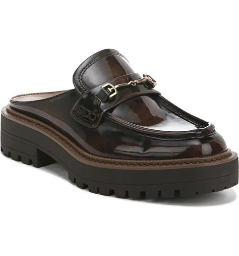 Discover great products at the best prices at Dealmoon. Sam Edelman Lennon Loafer Mule (Women). Price:$75.00 at Nordstrom Mule Loafers, Brown Loafers, Brown Flats, Loafers Style, Shoes Collection, Loafer Mules, Menswear Inspired, Sam Edelman Shoes, Sam Edelman