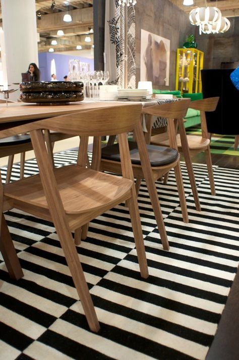 New from IKEA! The Stockholm Table and Chairs, Coming in August — International Contemporary Furniture Fair 2013 Ikea Chairs, Cheap Dining Chairs, Dining Room Chairs Ikea, Ikea Dining, Ikea Stockholm, Dining Furniture Makeover, Rustic Dining Furniture, Wooden Dining Room Chairs, Table Ikea