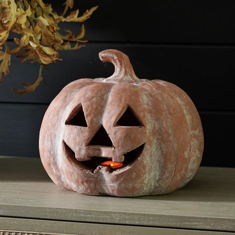 Spooky Cute… we just made that a THING. The hot lanterns from last week are BACK with a twist, and those terra cotta pumpkins are indoor outdoor safe and just as cute as can be! Drop a 🖤 if you love fall #fallhomedecor #AutumnChanges #FallVibes #CozyDecor #homeaccents Terra Cotta Pumpkins, Spooky Cute, Love Fall, Cozy Decor, Terra Cotta, Fall Home Decor, If You Love, Fall Vibes, A Thing