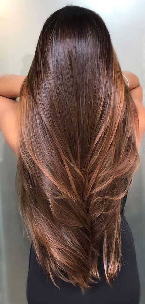 Caramel Ombre Hair, Balayage Hair Caramel, Brown Hair Inspo, Hair Color Caramel, Brunette Balayage, Hair Color Streaks, Brunette Hair With Highlights, Long Hair Color, Brown Hair Balayage