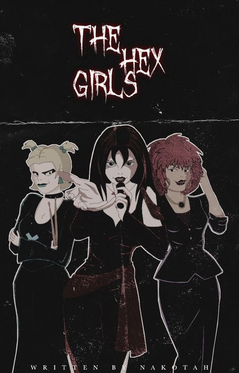 Hex Girls, Hair, Red, Dresses, Clothes, Black