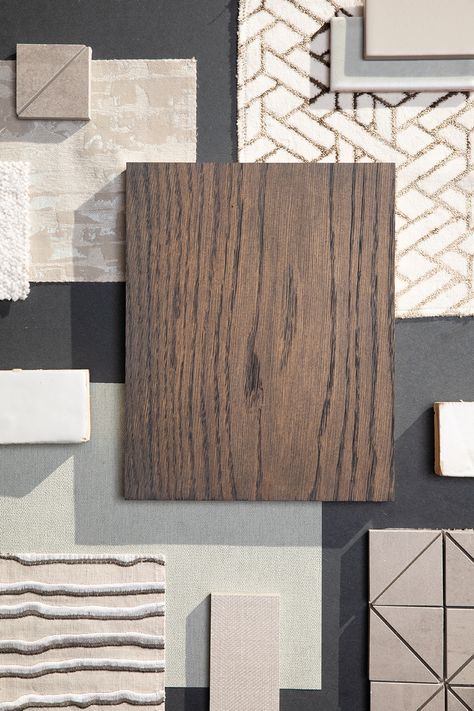 Modern design inspiration featuring Oil Plus 2C Charcoal hardwax oil wood stain and finish. Oak Color Palette, Dark Wood Accents, Dark Wood Stain, Wood Tones, Natural Wood Finish, Wood Stain, Oak Color, Stay Inspired, Contemporary Interior Design