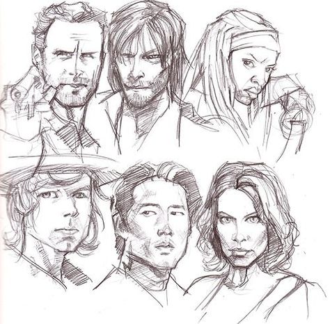 Twd Coloring Pages, Twd Oc Art, Twd Comic Art, Twd Painting, The Walking Dead Drawings, Twd Sketch, Twd Drawings, Walking Dead Drawings, Twd Fanart