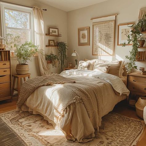 14+ Dreamy Bedroom Renovation Ideas for a Cozy Retreat • 333+ Inspiring Lifestyle Ideas Apartment Guest Bedroom Ideas, Cozy Organized Bedroom, Cute Cozy Bedroom, Get Ready Corner In Bedroom, Bright And Cozy Bedroom, Cozy Bedroom Brown, Couples Small Bedroom Ideas, Small Brown Bedroom Ideas, Cozy Neutral Bedroom Romantic