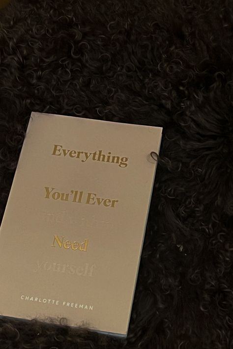 by Charlotte Freeman This is Charlotte Freeman's first book and was written from the most vulnerable places of the heart. The pages of this book are open and honest, written to resonate with those who need it the most. Full of messages we all sometimes need, that often come at just the right time, this book is your reminder that everything you'll ever need, you can find within yourself. Paperback, 5 x 7.75 in. Book Shopping Aesthetic, English Tricks, Charlotte Freeman, 101 Essays, Brianna Wiest, Business Books Worth Reading, Book Shopping, Inner Sanctum, Empowering Books