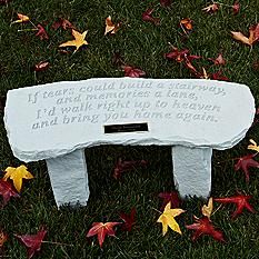 If Tears...Garden Bench Garden Under Tree, Tiny Library, Memorial Benches, Pet Cemetery, Personalized Pet Memorial, Outdoor Gifts, Bereavement Gift, Memorial Garden, Unique Personalized Gift