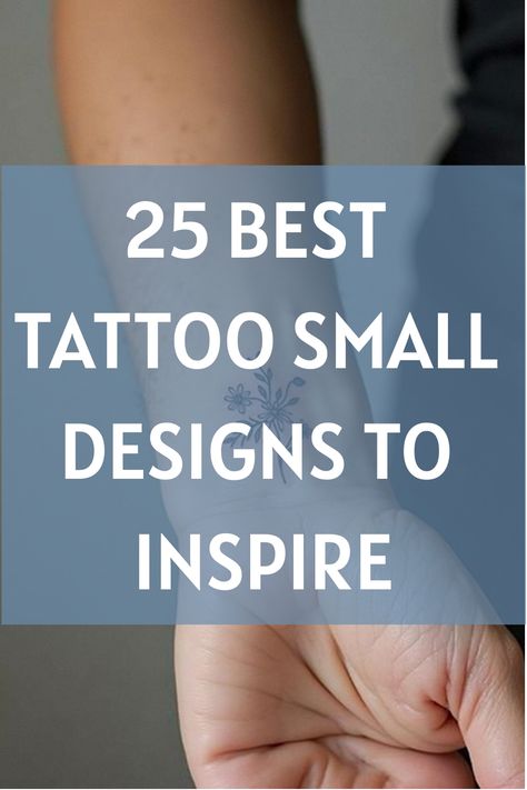 25 Best Tattoo Small Designs to Inspire Education Tattoo, Small Elegant Tattoos, Small Black Tattoos, Little Heart Tattoos, Fierce Tattoo, Sweet Tattoos, Spiritual Tattoos, Sternum Tattoo, Spine Tattoo