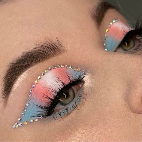 Drag Make-up, Makeup Face Charts, Pride Makeup, Graphic Makeup, Hot Makeup, Eye Makeup Designs, Colorful Eye Makeup, Edgy Makeup, Bold Makeup