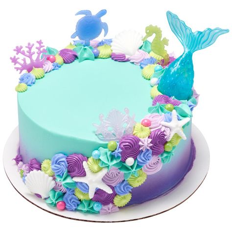 Round Birthday Cakes, Mystical Mermaid, Sweet Sticks, Sweet Sugarbelle, Bee Sweet, Little Mermaid Cakes, Birthday Sheet Cakes, Mermaid Birthday Cakes, Cake Decorating Set