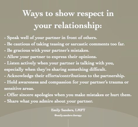 Respect In A Relationship, Showing Respect, Communication Studies, Love Is Not Enough, Relationship Lessons, Relationship Therapy, Relationship Advice Quotes, Relationship Psychology, Healthy Relationship Tips