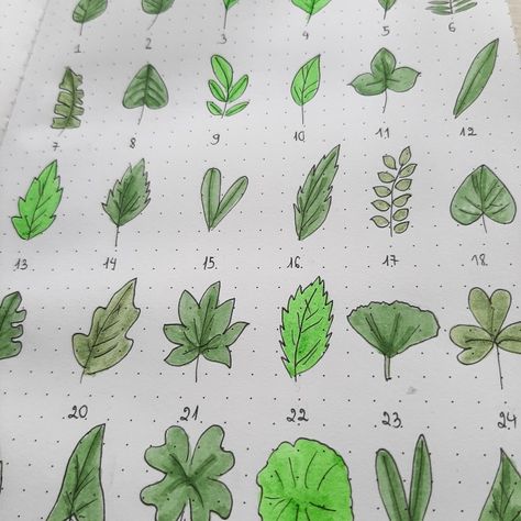 Mood Tracker with Leaf Shapes for Bullet Journal Bullet Journal Leaves, Tracker Bullet Journal, Bullet Journal Ideas Templates, Mood Tracker, Bullet Journaling, Bullet Journal Inspiration, Planner Bullet Journal, Leaf Shapes, Journal Planner