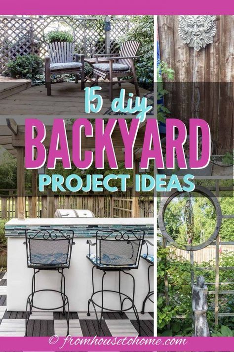 Backyard Builds, Diy Backyard Projects, Diy Backyard Ideas, Garden Pergolas, Whimsical Garden Art, Backyard Swings, Backyard Shade, Backyard Buildings, Easy Backyard