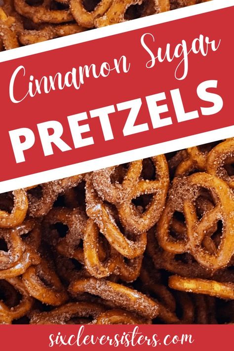 Cinnamon Sugar Pretzel Sticks, Cinnamon Sugar Pretzels Recipe, Flavored Pretzels, Cinnamon Pretzels, Cinnamon Sugar Recipes, Cinnamon Sugar Pretzels, Rubber Spatula, Pretzel Snacks, 4 Ingredient Recipes