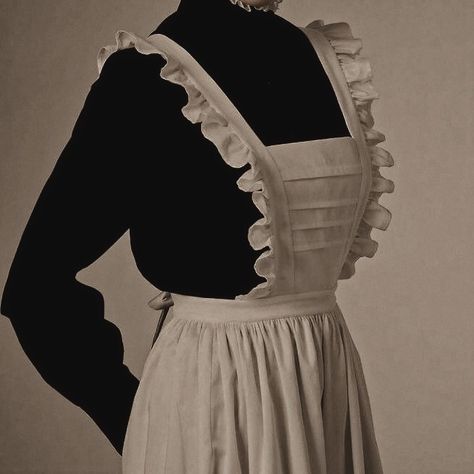 Castle Maid Aesthetic, Governess Discipline Strict, Maid Aesthetic Victorian, Old Maid Outfit, Maid Aesthetic Royal, Whitepine Aesthetic, Hellsing Aesthetic, Sheila Birling, The Secret Garden Aesthetic