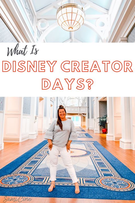 What is Disney Creator Days? What Disney Bloggers get to go? I share what the Disney Creators event is and when Disney invites influencers to this Disney Land & Sea event at Walt Disney World and on board Disney Cruise Line. I'm also differentiating between Disney Social Media Moms and Disney Creator Days. Follow some of my favorite Disney Bloggers to get more inside scoop. #DisneyCreators #DisneySMC #DisneyMoms Disney Content Creator, Bloggers To Follow, Disney Blog, Disney Mom, Cruise Line, Disney Cruise Line, Tv Host, Event Invitation, Disney Cruise