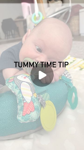 Tummy Time Newborn, Baby Tummy Time, Tummy Time Activities, Small Towel, Baby Tips, Baby Comforter, Tummy Time, Baby Hacks, Infant Activities