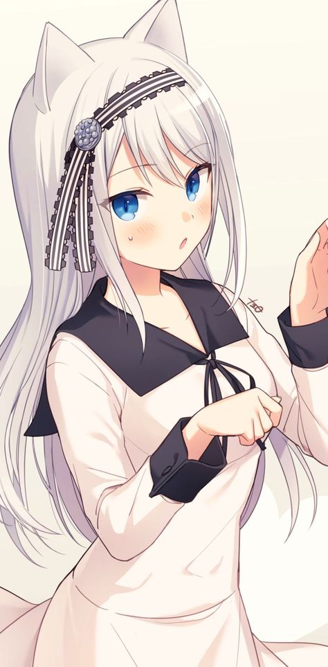 She's the most beautiful girl in school, he's a simple nerd. While sh… #fanfiction #Fanfiction #amreading #books #wattpad Kei Shirogane, Kaguya Sama, Animal Ears, Cat Girl, Manga Illustration, Anime Kawaii, Graphic Poster, Anime Fanart, Anime Images