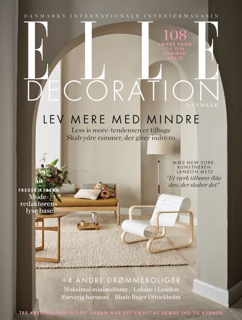 ELLE DECORATION (DK) – Revolver Interior Design Magazine Cover, Elle Decor Magazine, Furniture Magazine, Magazine Cover Page, Magazine Design Inspiration, Home Decor Catalogs, Interior Design Process, Elle Decoration, Magazine Cover Design